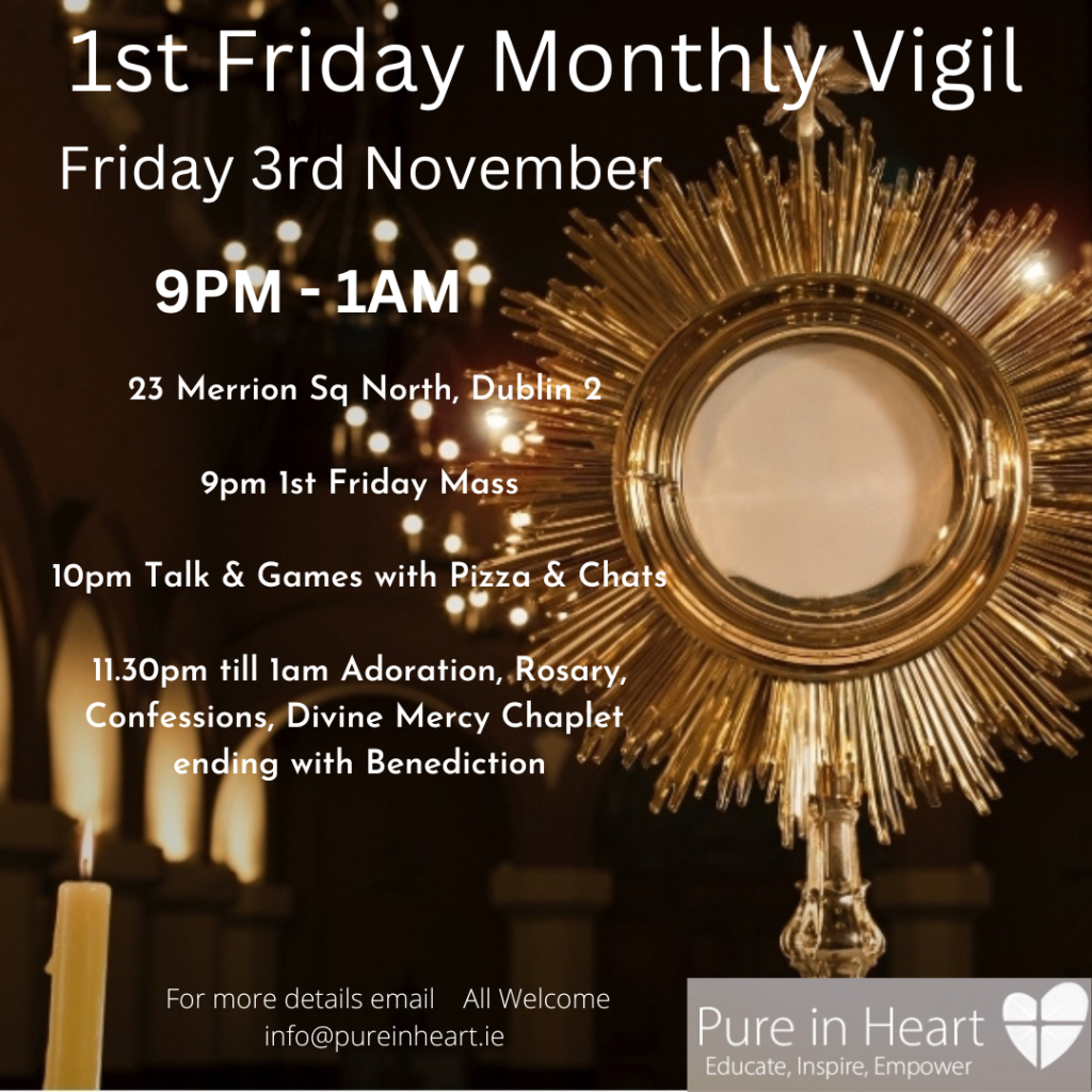 1st Friday Vigil November